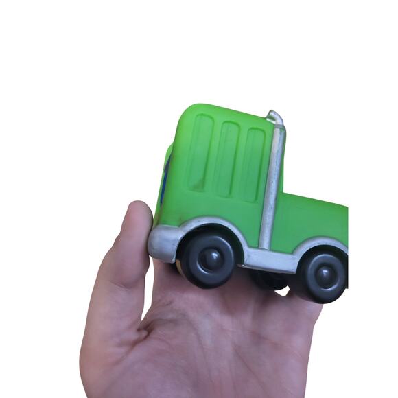CoComelon JJ Garbage Truck Mini Vehicle Toy Green Push Along 2020 - Picture 3 of 11